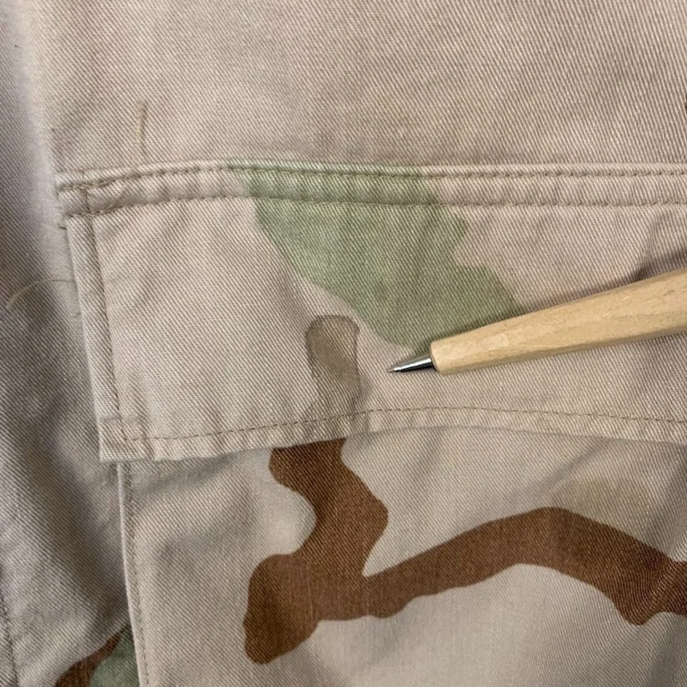 Vintage Military Desert Camo Pattern Jacket Combat‎ Utility Men's Medium